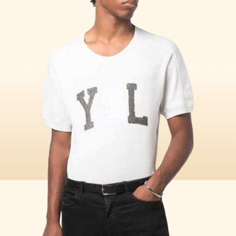 Summer men's t shirt cotton short sleeved T-shirt men women sweatshirt s designer tshirt Saint letter printing oversize pullover tshirts