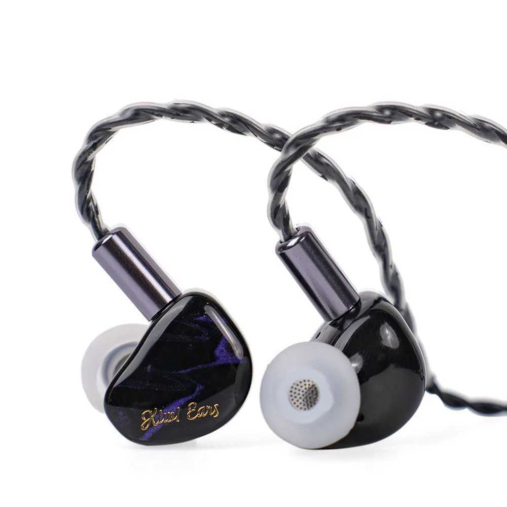 Headsets Kiwi Ears Cadenza 10mm Beryllium Dynamic Driver IEM 3D Printed with Detachable Interchangeable Plug 0.78 2pin 3.5mm IEM Cable J240123