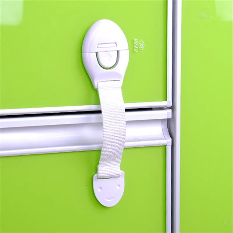 Baby Safety Lock Security Locks Cabinet Desk Drawer Lengthened Bendy Plastic Locker Child Security Products 366 Y2 ZZ