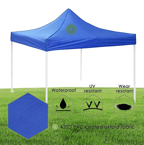Meigar 3mx3m 420D Waterproof Oxford Canopy Garden Patio Tent Sun Shelter Gazebo Canopy Outdoor Marquee Market Shade Anti UV Tent7247036
