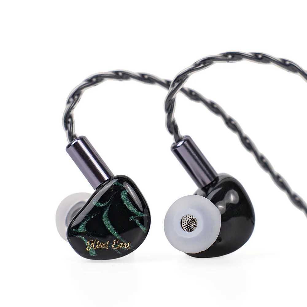 Headsets Kiwi Ears Cadenza 10mm Beryllium Dynamic Driver IEM 3D Printed with Detachable Interchangeable Plug 0.78 2pin 3.5mm IEM Cable J240123