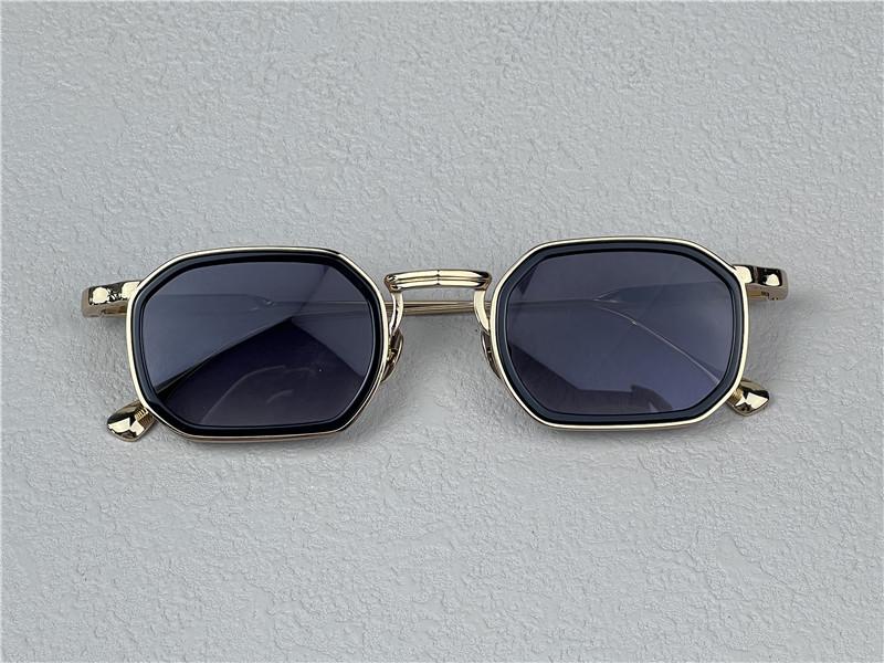 New fashion design square sunglasses SAMUEL metal rectangulaire frame simple and elegant style high end outdoor UV400 protective glasses