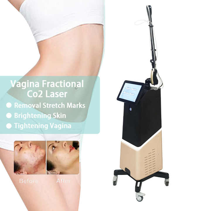 Co2 Fractional Laser Skin Rejuvenation Spot Mole Removal 40W High Power Painless Skin Repairing Vaginal Care Medical Instrument