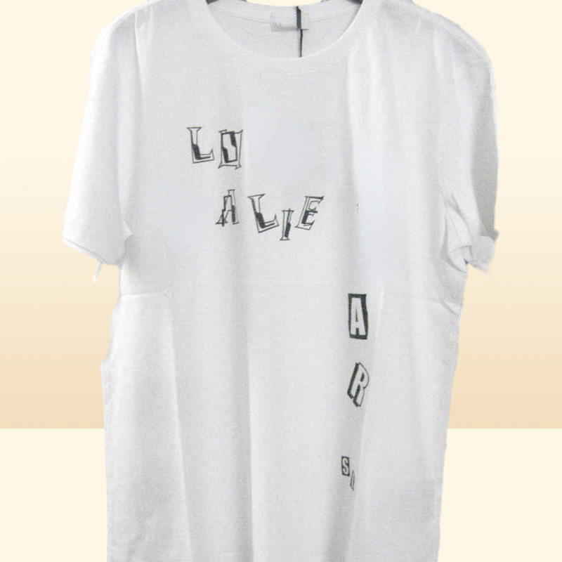Summer men's t shirt cotton short sleeved T-shirt men women sweatshirt s designer tshirt Saint letter printing oversize pullover tshirts