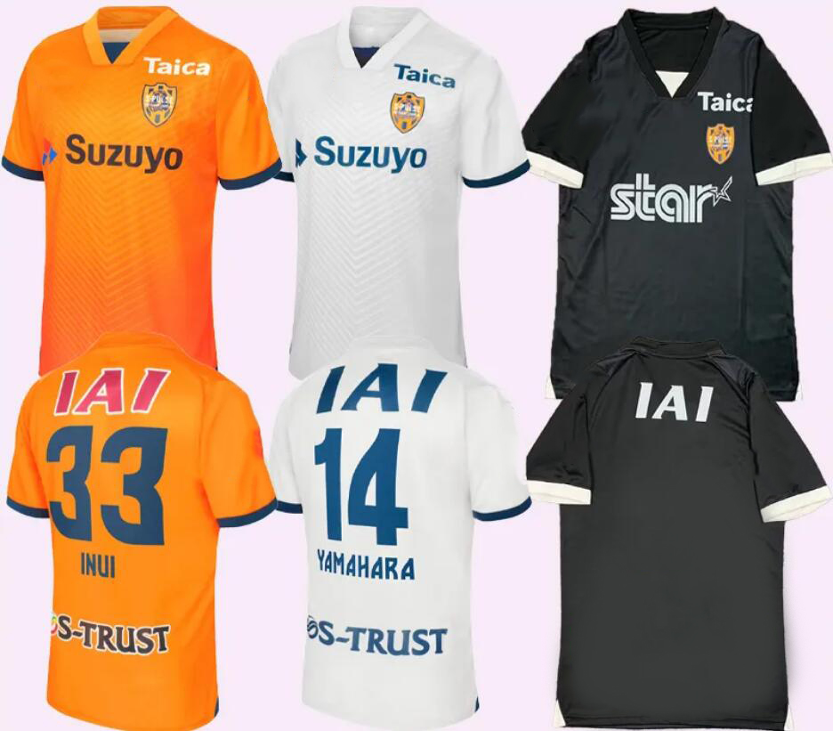 24-25 Shimizu S-Pulse Thai Quality Soccer Jerseys Customized 4 YUJI 6 TAKEUCHI 7 KAMIYA 8 MATSUOKA 10 CARLOS JR 14 SHIRASAKI 16 NISHIZAWA wear