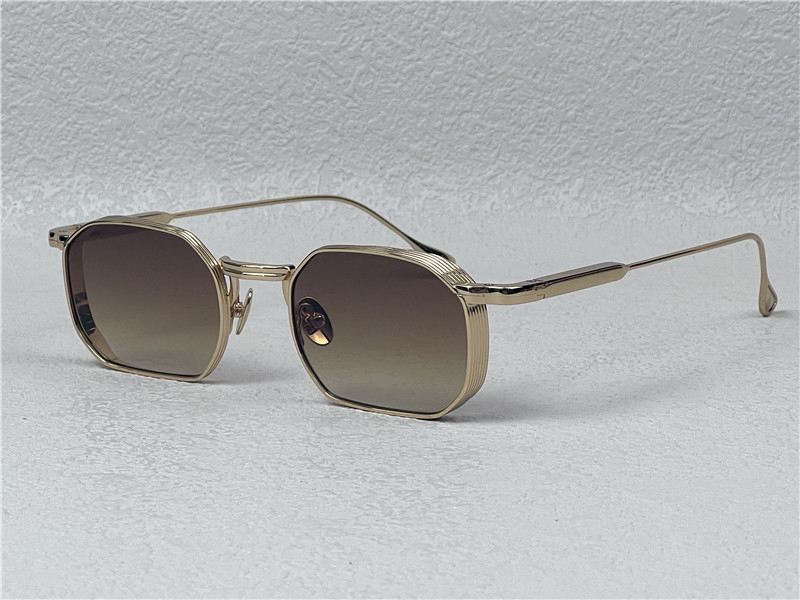 New fashion design square sunglasses SAMUEL metal rectangulaire frame simple and elegant style high end outdoor UV400 protective glasses