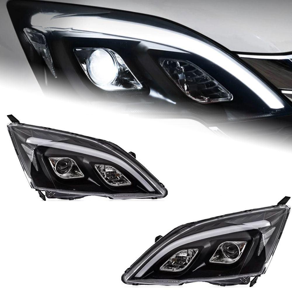 For Honda CRV 2007-2011 LED Head Lamp Upgrade DRL Dynamic Signal Lamp Head Lamp Front light Assembly