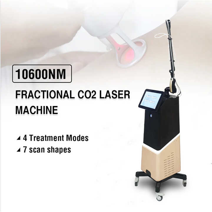 Co2 Fractional Laser Skin Rejuvenation Spot Mole Removal 40W High Power Painless Skin Repairing Vaginal Care Medical Instrument