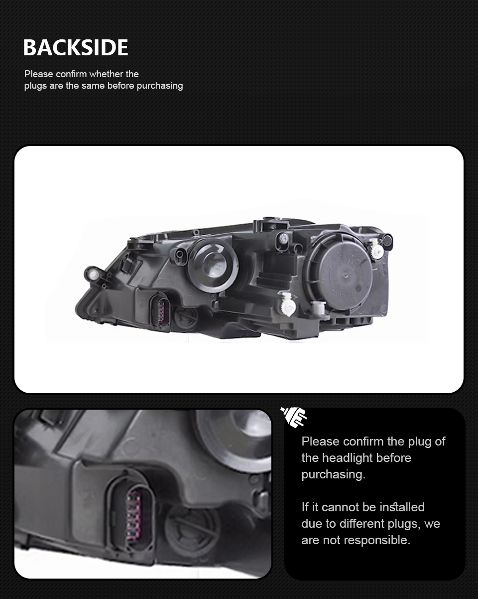 Car Model Head Lamp for VW Jetta 2011-20 18 Jetta Gli LED Headlight Europe Version Daytime Signal Front Light Assembly