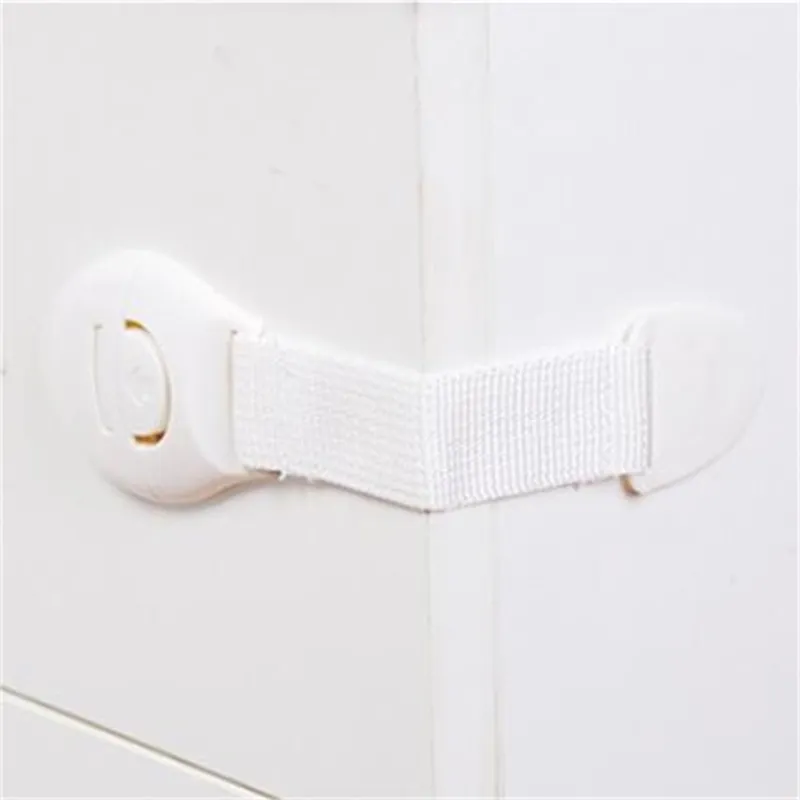 Baby Safety Lock Security Locks Cabinet Desk Drawer Lengthened Bendy Plastic Locker Child Security Products 366 Y2 ZZ