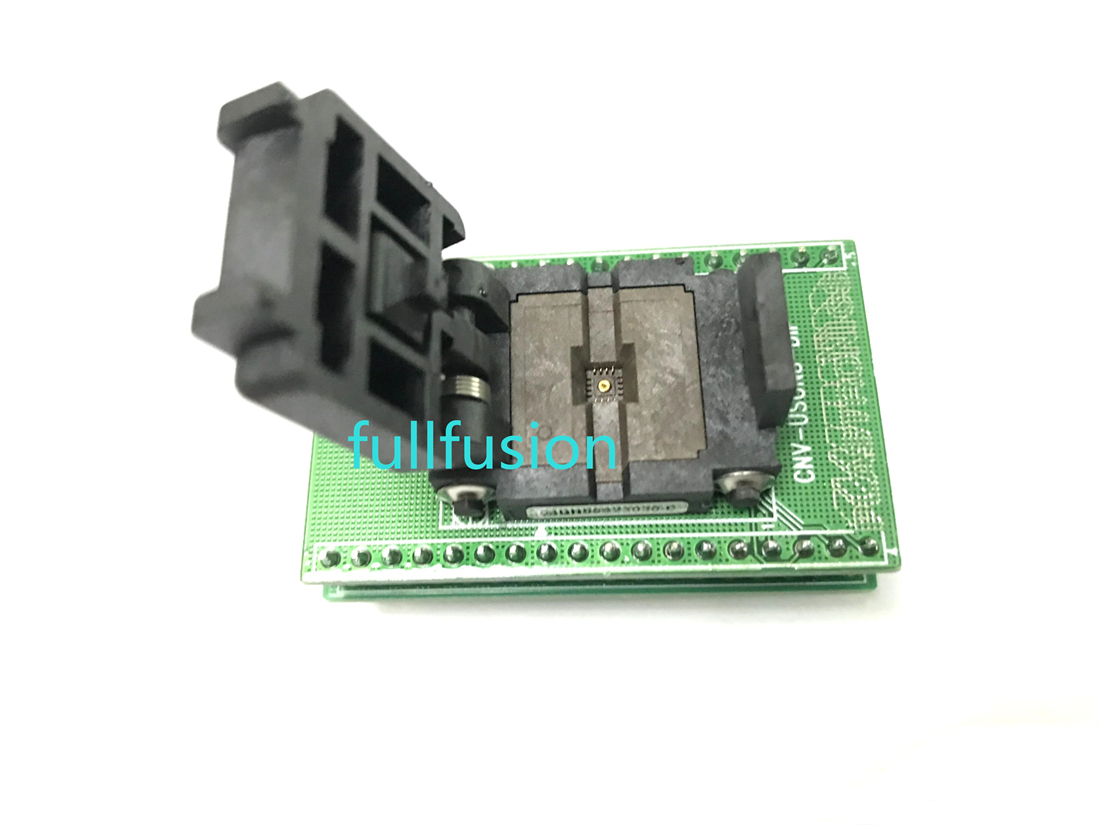 QFN8 TO DIP Programming Adapter 08QN50S23030 Plastronics DFN8 0.5mm Pitch Package Size 3x3mm Burn In Socket