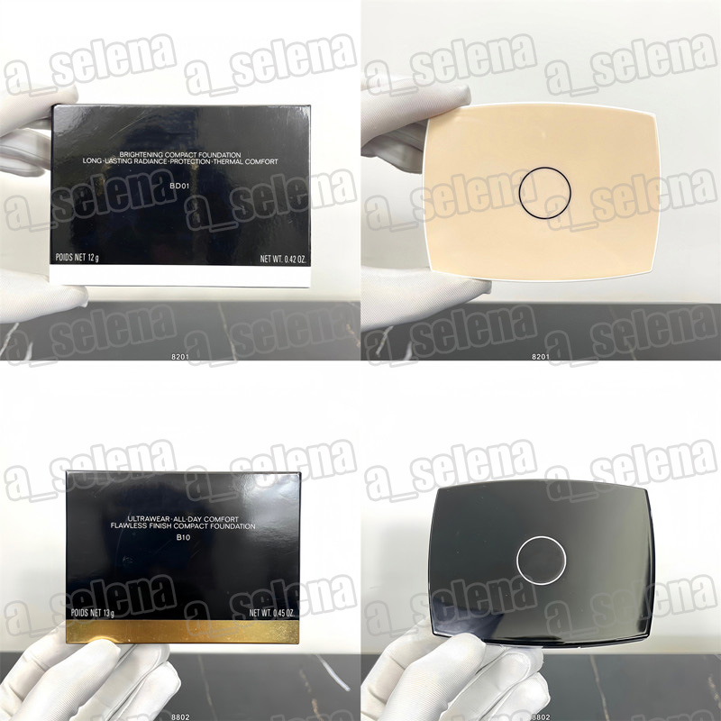 Face Powder Ultrawear All Day Comfort Pressed Powder Pearl Glow Whitening Powder #BR12 #BD01 #B20 #B30 4 Color