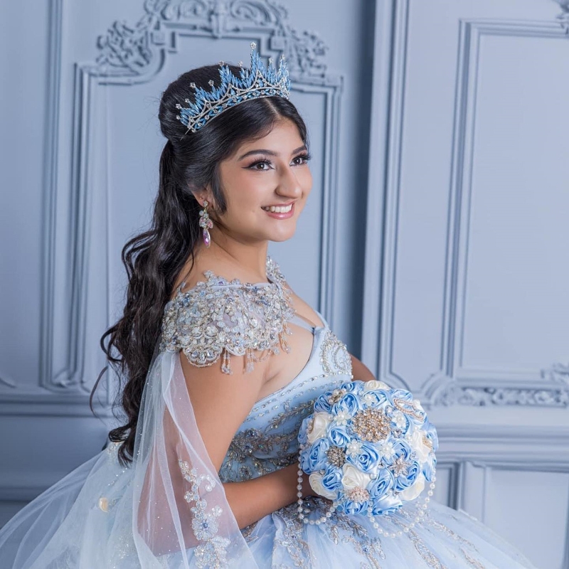 Princess Quinceanera Dress 2024 Off Shoulder Appliques Lace Beads With Cape Party Sweet 16 Gown Vestidos De 15 Anos
