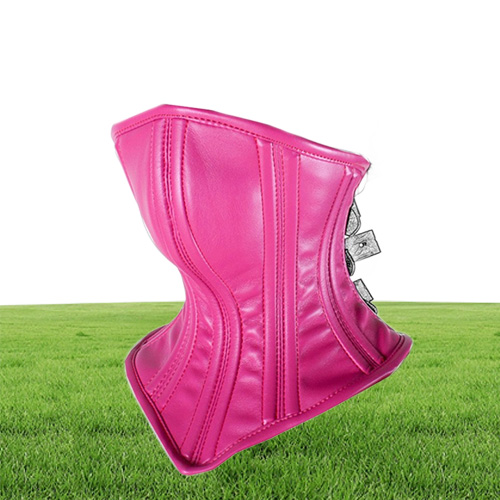 Deluxe Faux Leather Mask Collar Bondage Slave Fetish Adult Games Toy BT02937029797