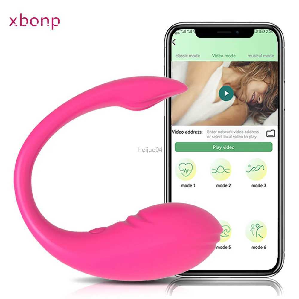 Vibrators Wireless Bluetooth APP Vibrator Female Remote Control Clitoris Stimulator G Spot Massager Sex Toys for Women Adults Panties
