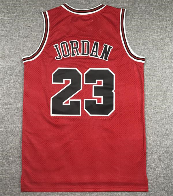 Stitched Retro Basketball Jersey 23 Michael Jerseys Youth Kids Classics Vintage vest Men adult children red