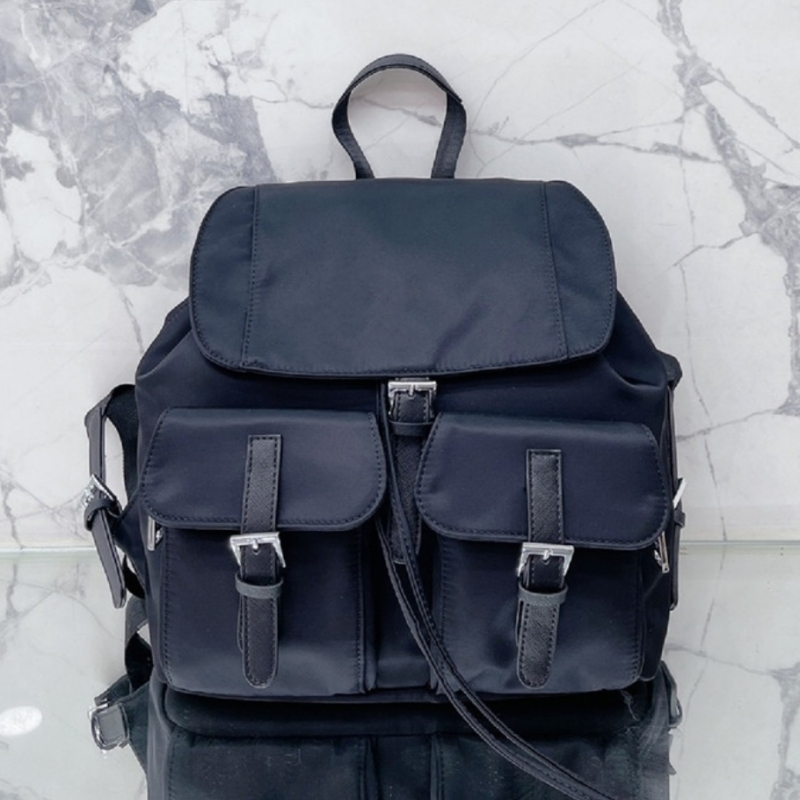 Woman Mens Nylon Ba… - image