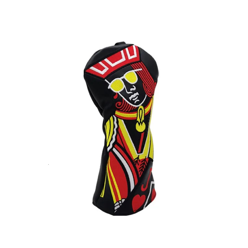 1pc Fashionable Embroidered Golf Club Head Covers With Magnetic Buckle For Hybrid Driver Fairway Wood 240122