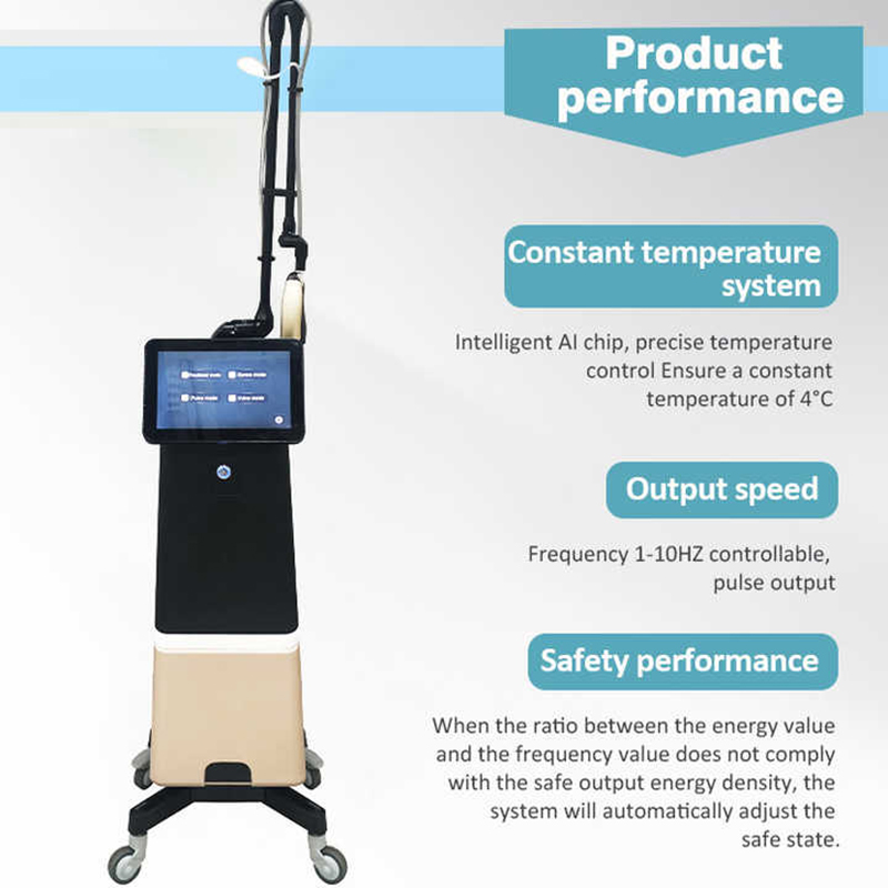 Co2 Fractional 60W Skin Resurfacing Scar Removal Dermatology Laser Acne Treatment Machine