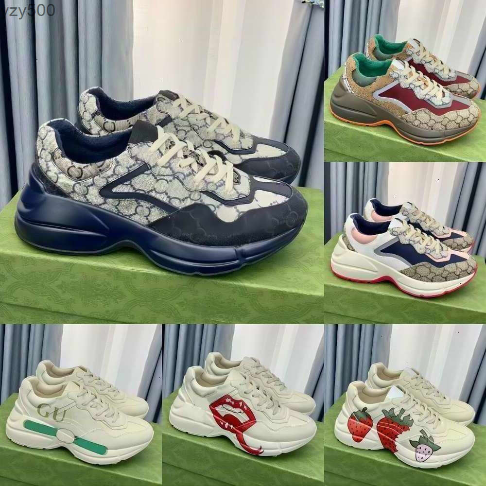 rhyton sneakers designer shoes sneakers beige men trainers vintage chaussures ladies casual leather shoes sneaker 2mqm vаguccilinessеexl5