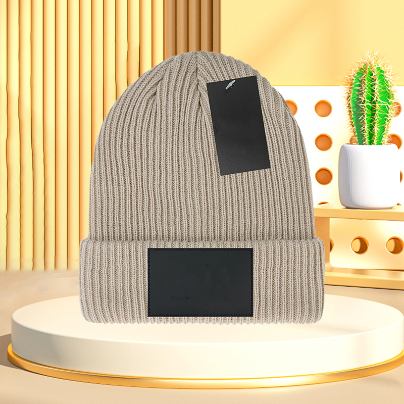 Fashion Beanies hats Brand Men Women Autumn Winter Hats Sport Knit Hat Thicken Warm Casual Outdoor Cap Double Sided Beanie
