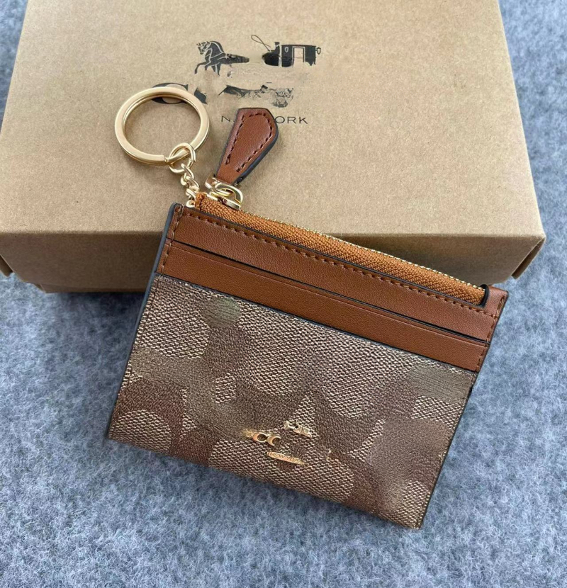 Luxury Wallets Card Holders Change Women's Purse Classic Zipper Bag