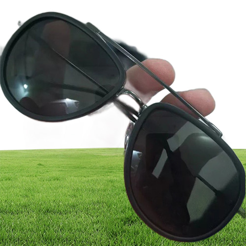 New Bright Brown Metal Frame 60mm Lens Classic Round Sunglasses Men Women High Quality Vintage Driving UV400 Sun Glasses