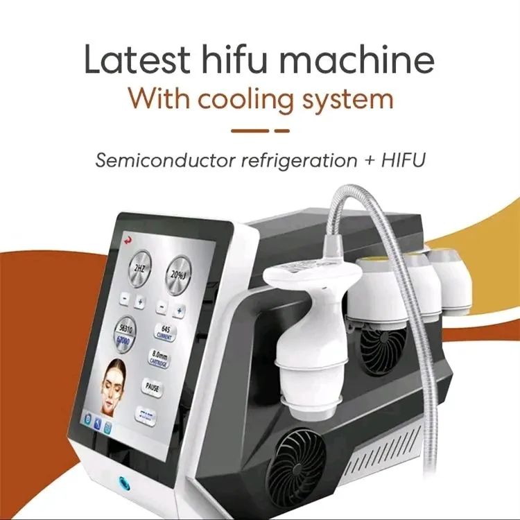 New ICE HIFU Machine newst Technology cold painless 62000 Shots Ultrasound Face Lifting powerful SMAS Anti-aging device Wrinkle Removal Beauty Equipme