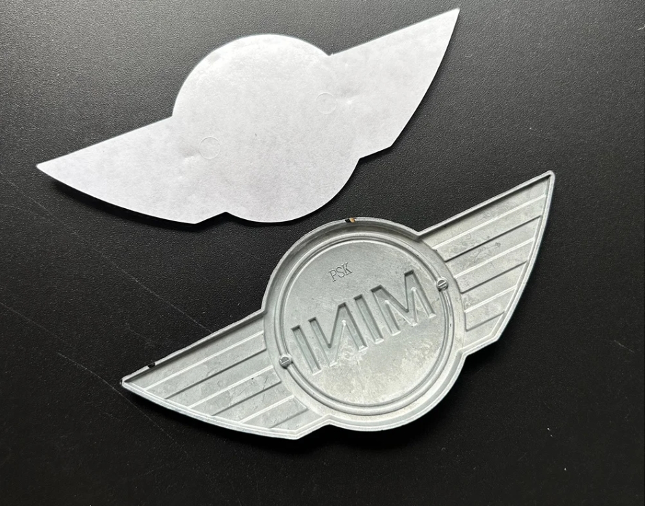 Car Rear Front Hood Emblem Badge Decoration for Mini Cooper R55 R56 R60 R61 Replacement Logo Auto Styling Accessories