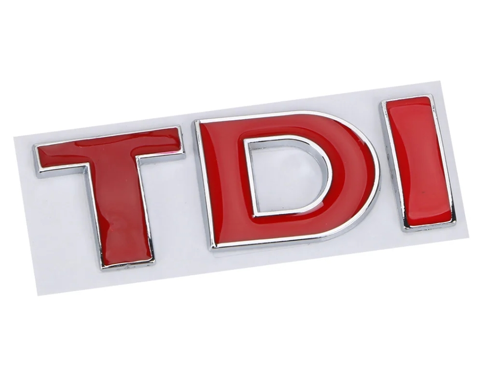 Decal Reflective Turbo Direct Injection for VW Golf JETTA PASSAT MK4 MK5 MK6 Car Sticker 3D Metal Emblem Badge TDI Logo