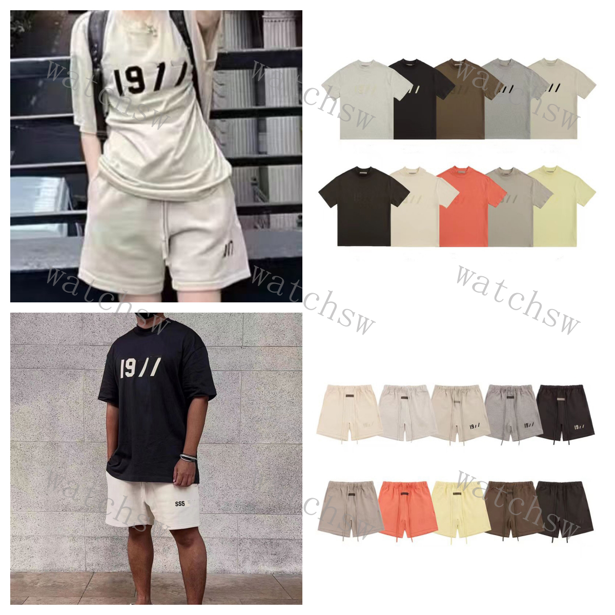 Designer men tshirt luxury Print Stereo silicone letter T-shirt for Men and women T-shirt and shorts suit