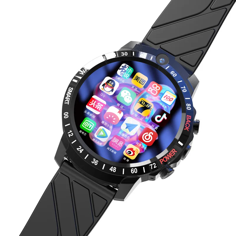 New Smart Watch 4G Full Network SIM Card Large Screen Video Call Waterproof Fitness Tracker Smartwatch for Men