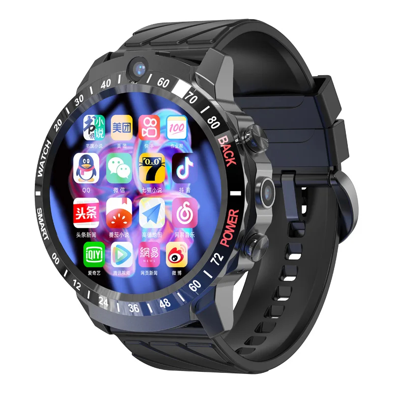New Smart Watch 4G Full Network SIM Card Large Screen Video Call Waterproof Fitness Tracker Smartwatch for Men