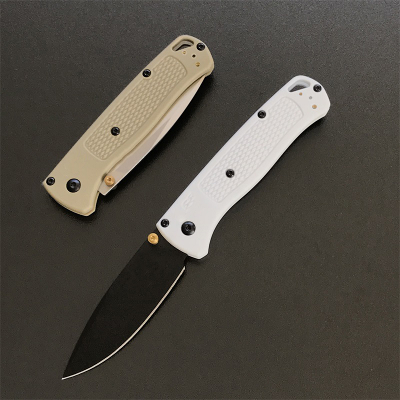 Outdoor 535 Folding Knife 3.24 S30V Satin Plain Blade Polymer Handle Camping safety defense Knives