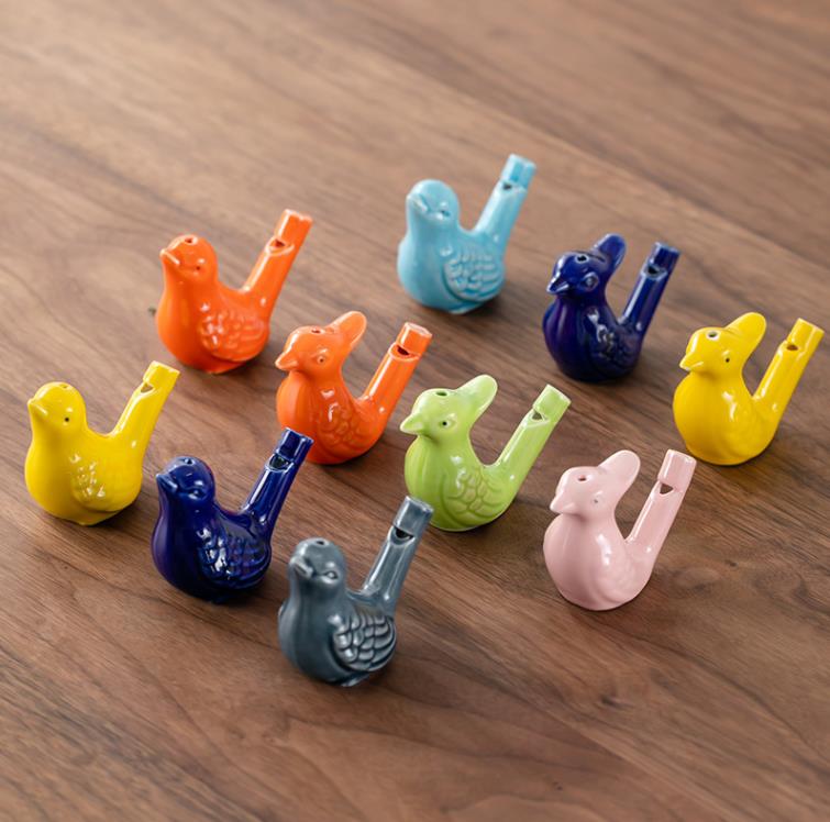 Ceramic Bird Cute and Clever Home Decor Crafts Creative Waterbird Whistle That Can Be Blown