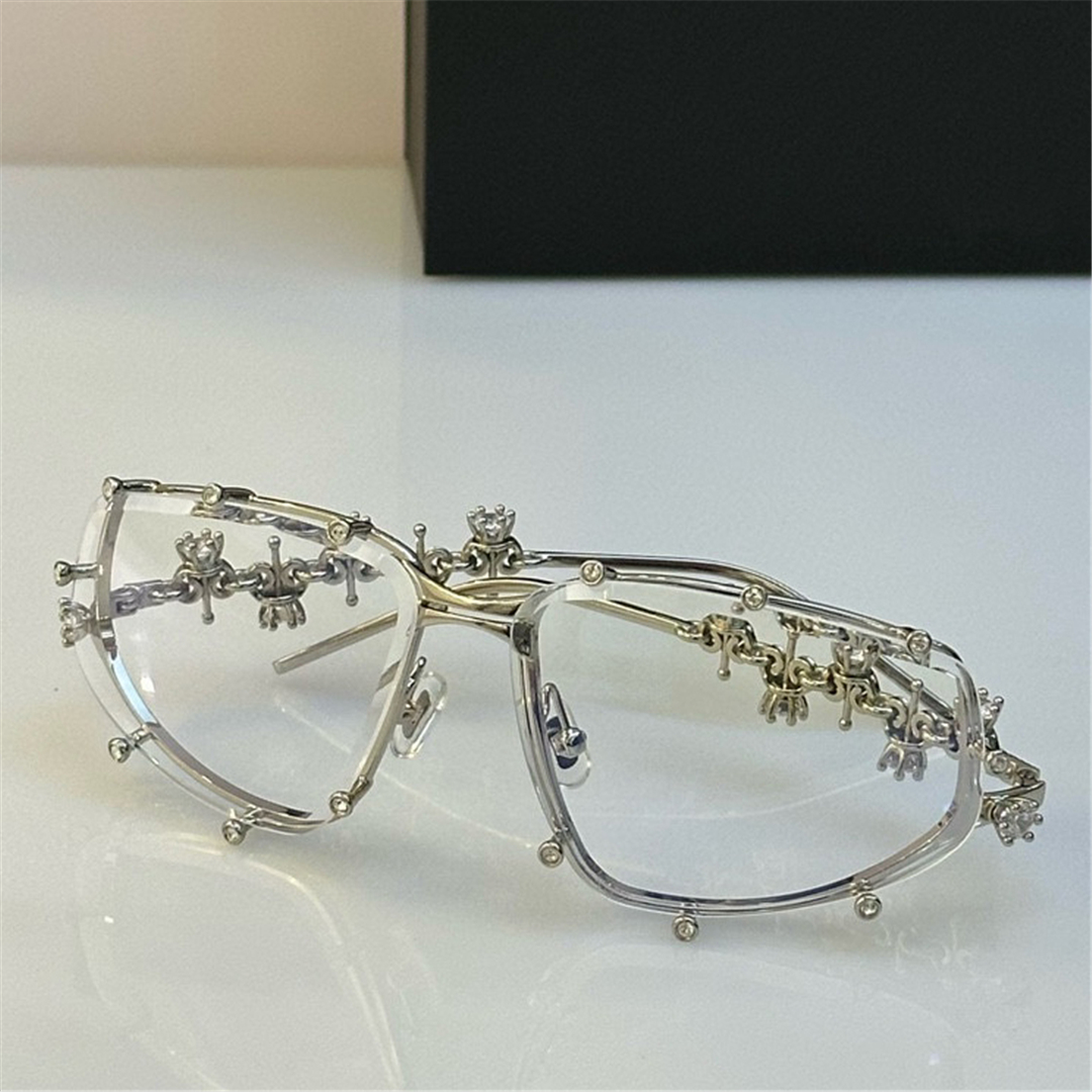 Optical Eyeglasses For Men Women Retro Designer GM Fashion Dia Jewelry Glasses Frame Detailed Elasticity Oval Style Anti-Blue Light Lens Plate With Bo