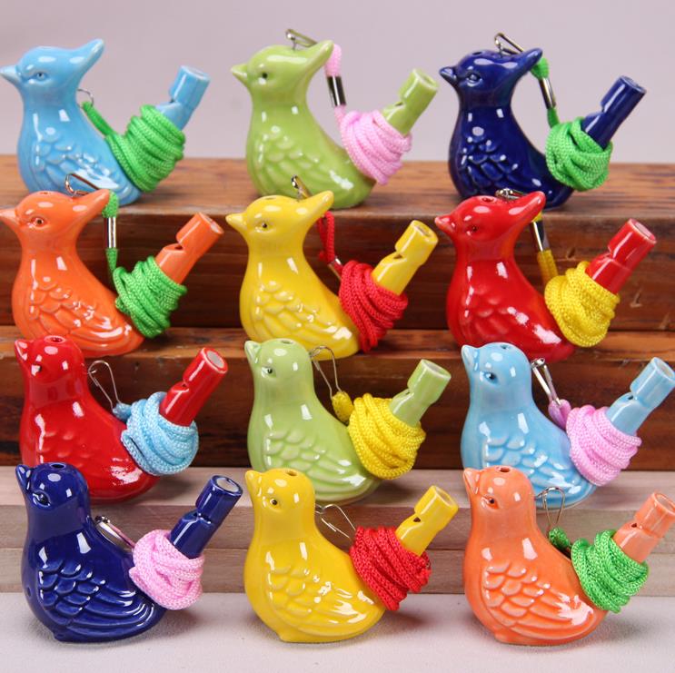 Ceramic Bird Cute and Clever Home Decor Crafts Creative Waterbird Whistle That Can Be Blown