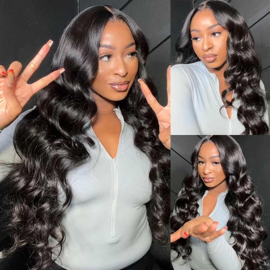 30 40 inch Body Wave Brazilian Human Hair Weave Bundles Water Wave Raw Virgin Remy Doule Drawn Wholesale Natural Tissage 240118