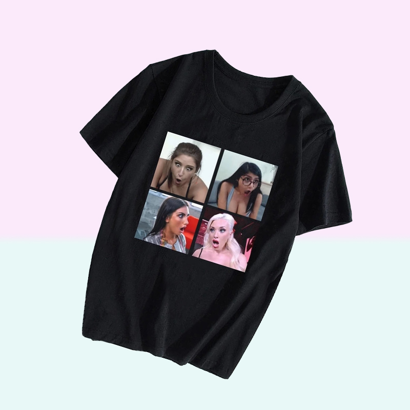 Bands Mia Khalifa Sexy TShirt Summer Male Short Sleeve Oneck Cotton Tshirt Hip Hop Tees Tops Harajuku Streetwear Black Homme Unisex
