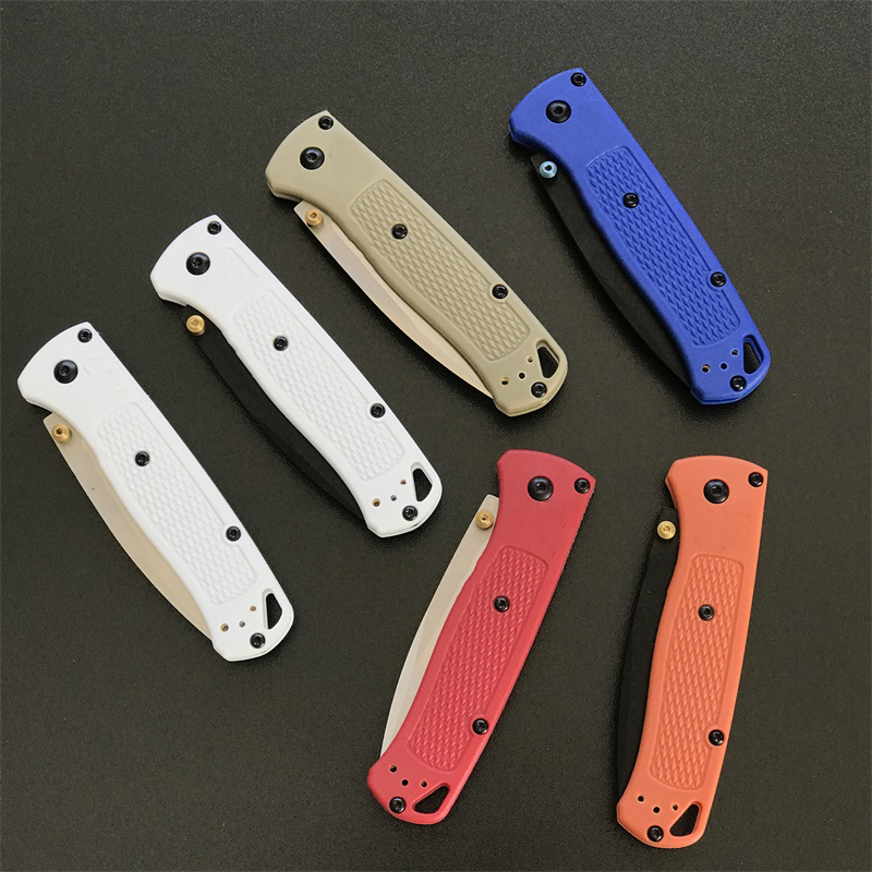 Outdoor Camping 535 Folding Knife 3.24 S30V Satin Plain Blade Polymer Handle Hunting Pocket Knives