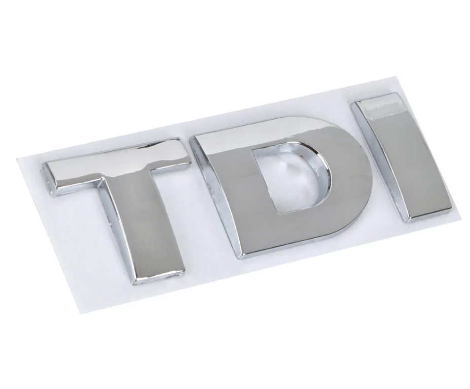 Decal Reflective Turbo Direct Injection for VW Golf JETTA PASSAT MK4 MK5 MK6 Car Sticker 3D Metal Emblem Badge TDI Logo