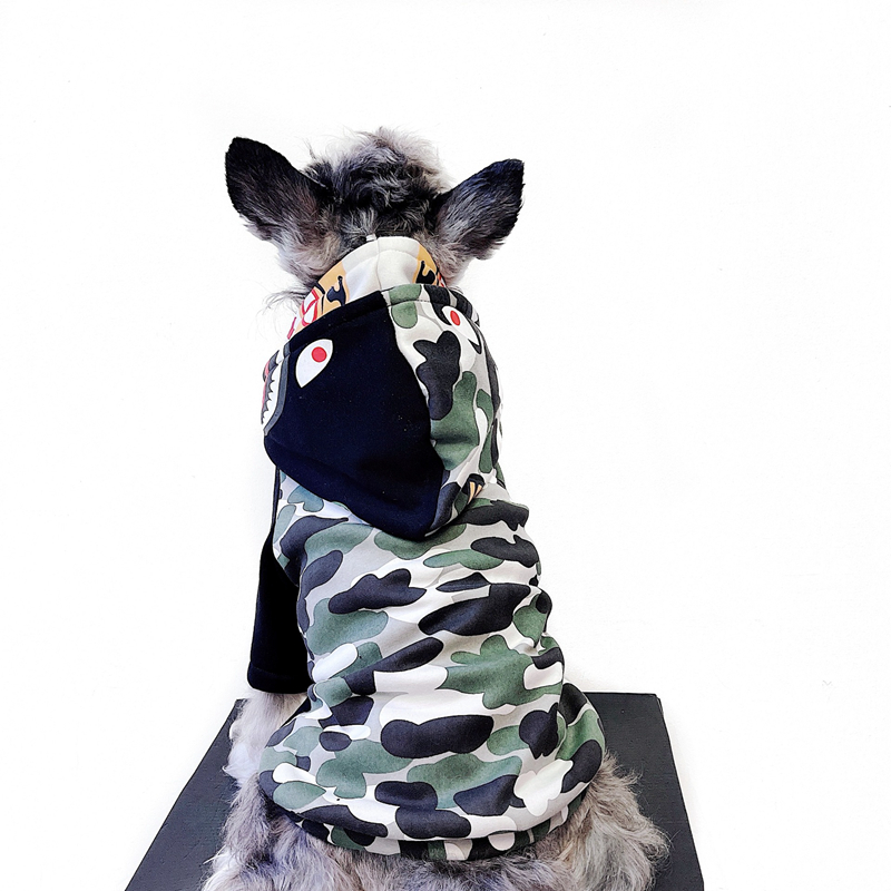 Designer Dog Clothes Brand Dog Apparel Winter Dog Hoodie Pet Warm Sweatshirt Cold Weather Puppy Coat for Small Dogs Keep Your Pup Warm and Stylish Cam