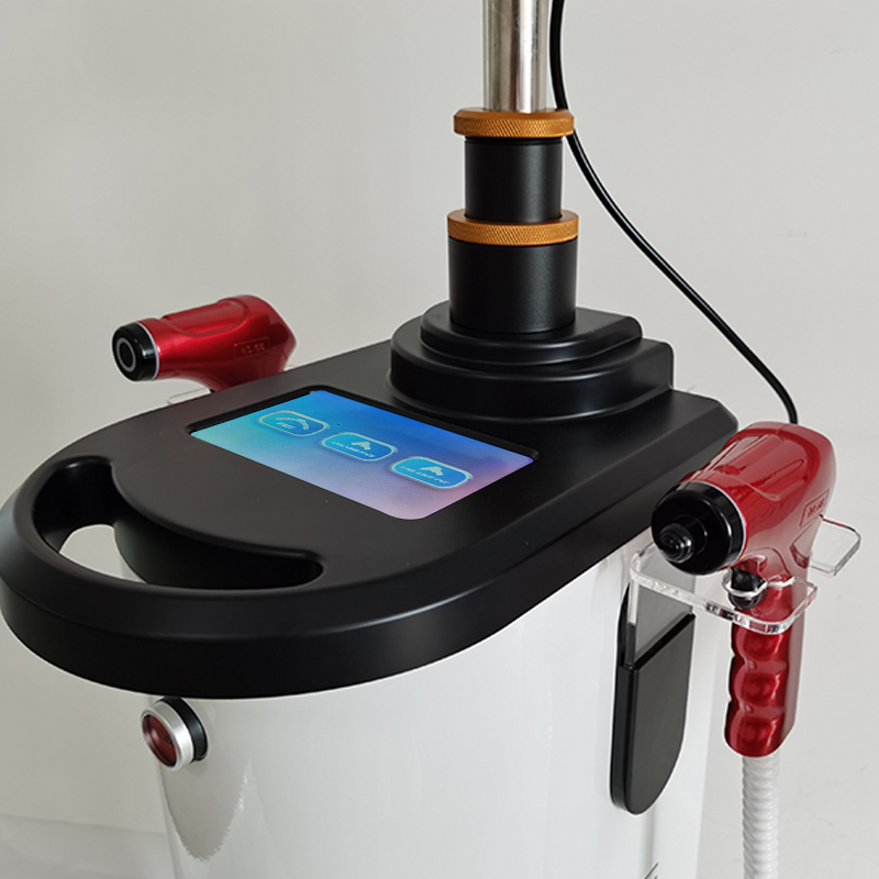 7 Colors Phototherapy Skin Tendering Anti-wrinkle Anti-aging Machine PDT LED + 2 Thermal Handles Skin Lifting Collagen Build Scalp Care