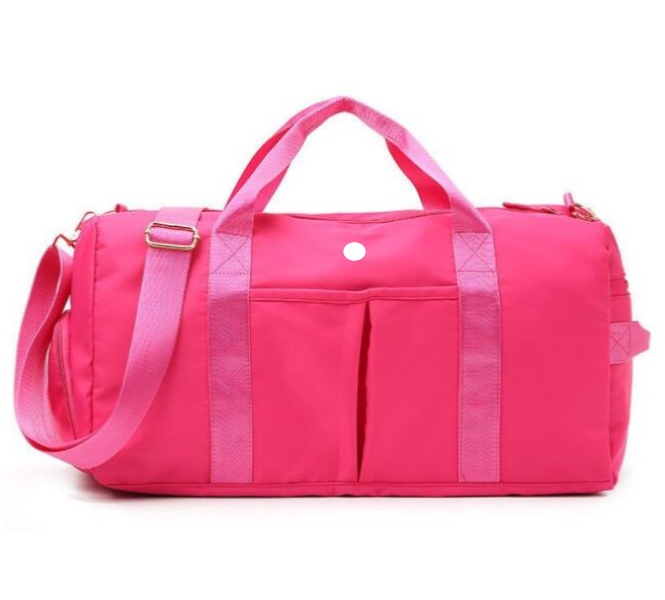 LU-2045 Outdoor Duffle Bag Fitness Shoulder Bag Sports Large Capacity Travel Bag Shoe Location Wet And Dry Separated Household Outsourcing