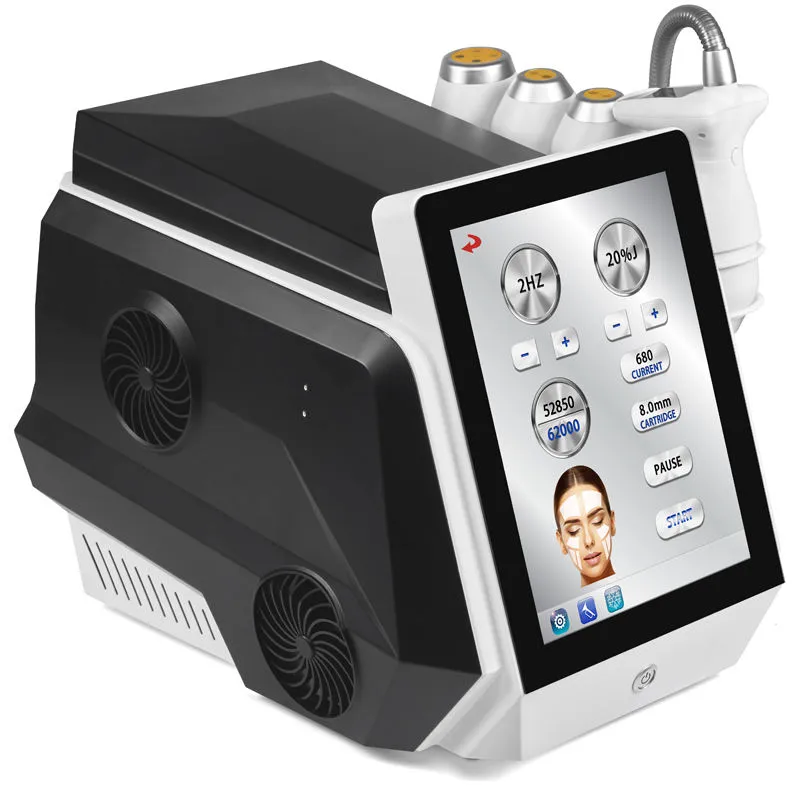 New ICE HIFU Machine newst Technology cold painless 62000 Shots Ultrasound Face Lifting powerful SMAS Anti-aging device Wrinkle Removal Beauty Equipme
