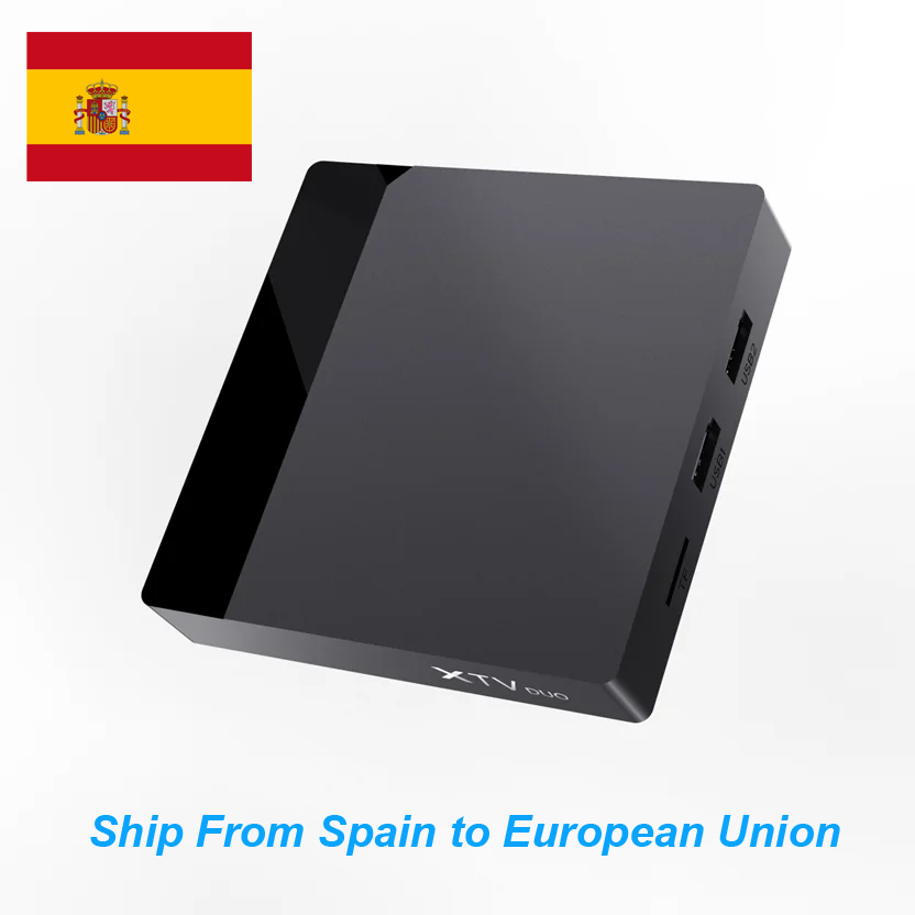 Ship From Spain XTV DUO Android 11 Stalkermac 2G 16G S905W2 4K AV1 IR or BT VOICE Remote Control