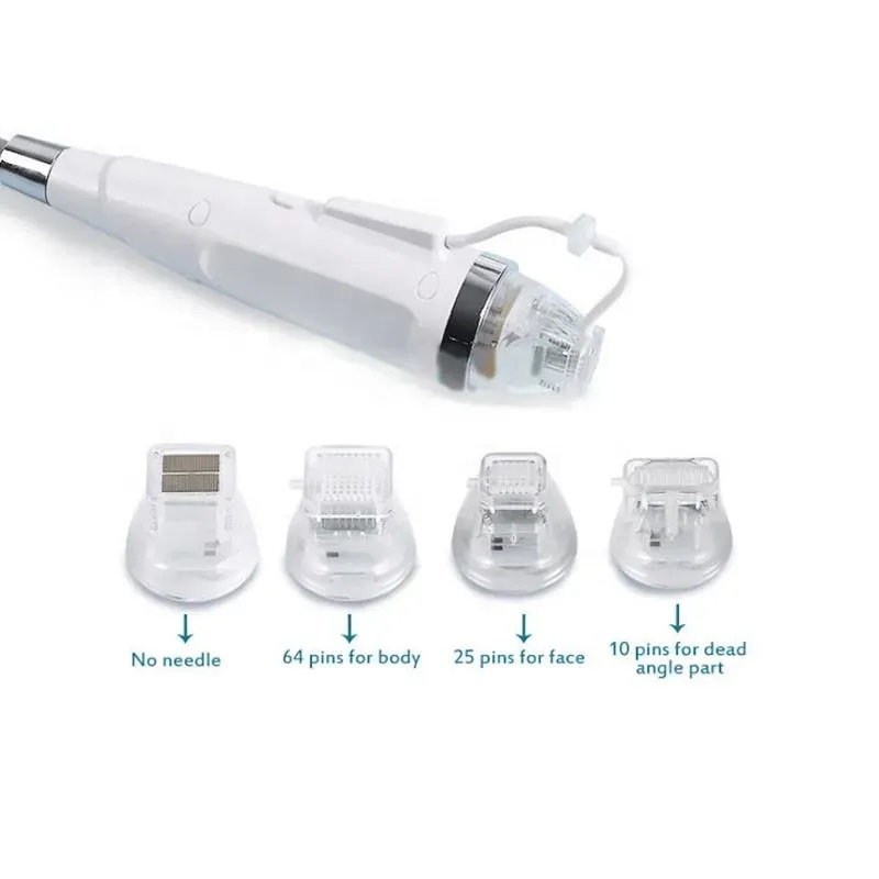 Fractional RF Microneedle Cartridge Accessories - Gold Micro Needles for Face Lift - 4 Tips for Enhanced Skin Treatment