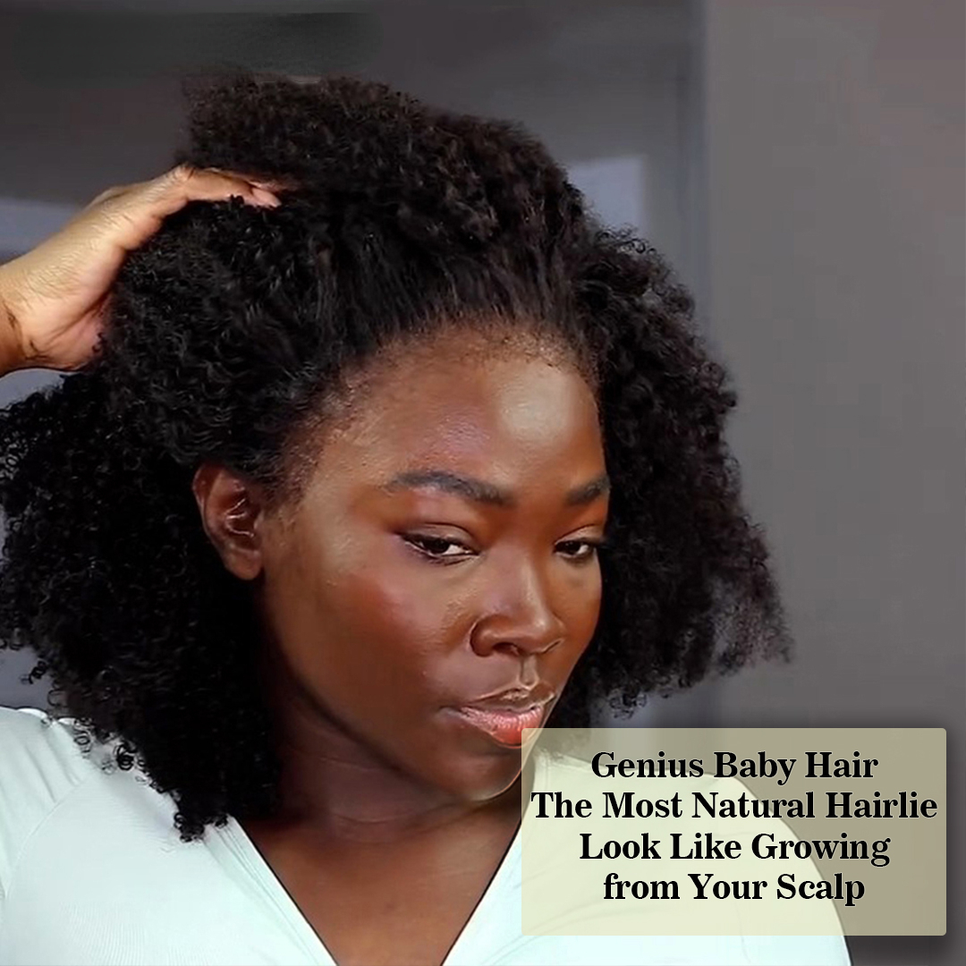 4C Kinky Edges Natural Hairline Glueless Short Afro Kinky Curly Wig Human Hair Ready To Go Curly Bob 13x4 Transparent Lace Front Wig Synthetic with Ba