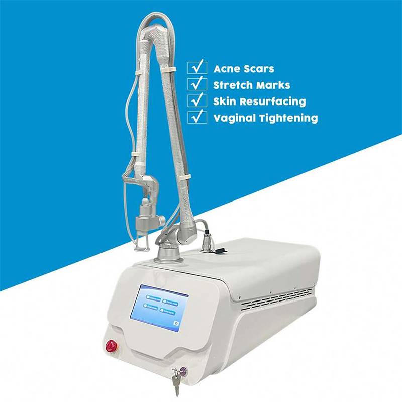 High Powerful Co2 Fractional Vaginal Tightening Laser Machine Skin Whitening Stretch Mark Removal Carbon Laser For Skin