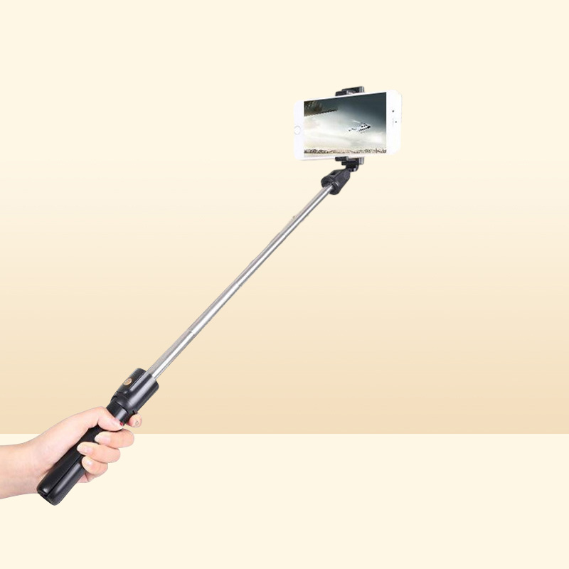 Certification Bluetooth Selfie Stick Remote Control Tripod Handphone Live Po Holder Tripod Camera SelfTimer Artifact Rod
